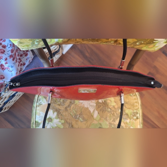 Beijo Classics Red Over The Moon Handbag Purse - Picture 6 of 8